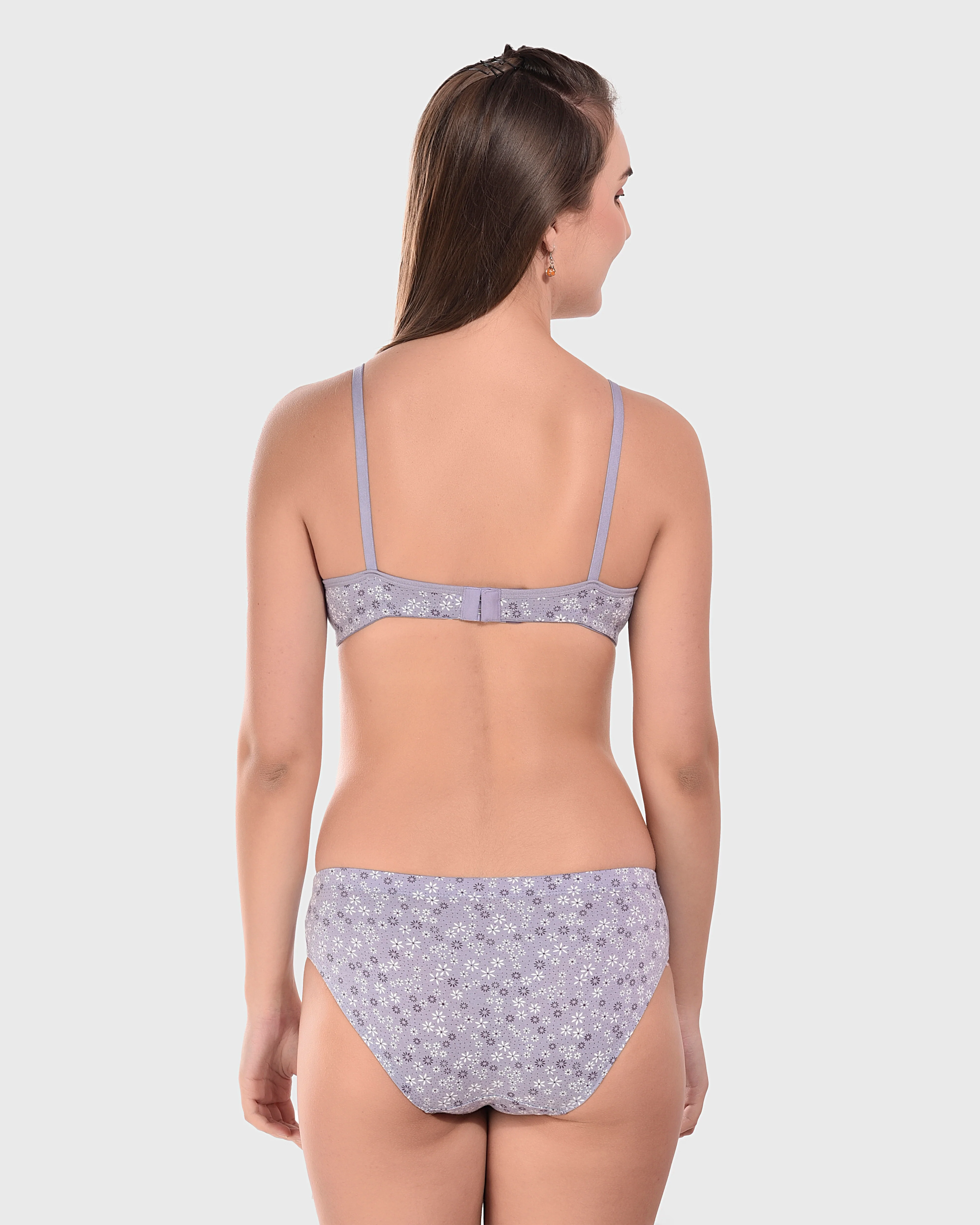 Bruchi Club Non-Wired Full Coverage Bra Panty Set - Image 3