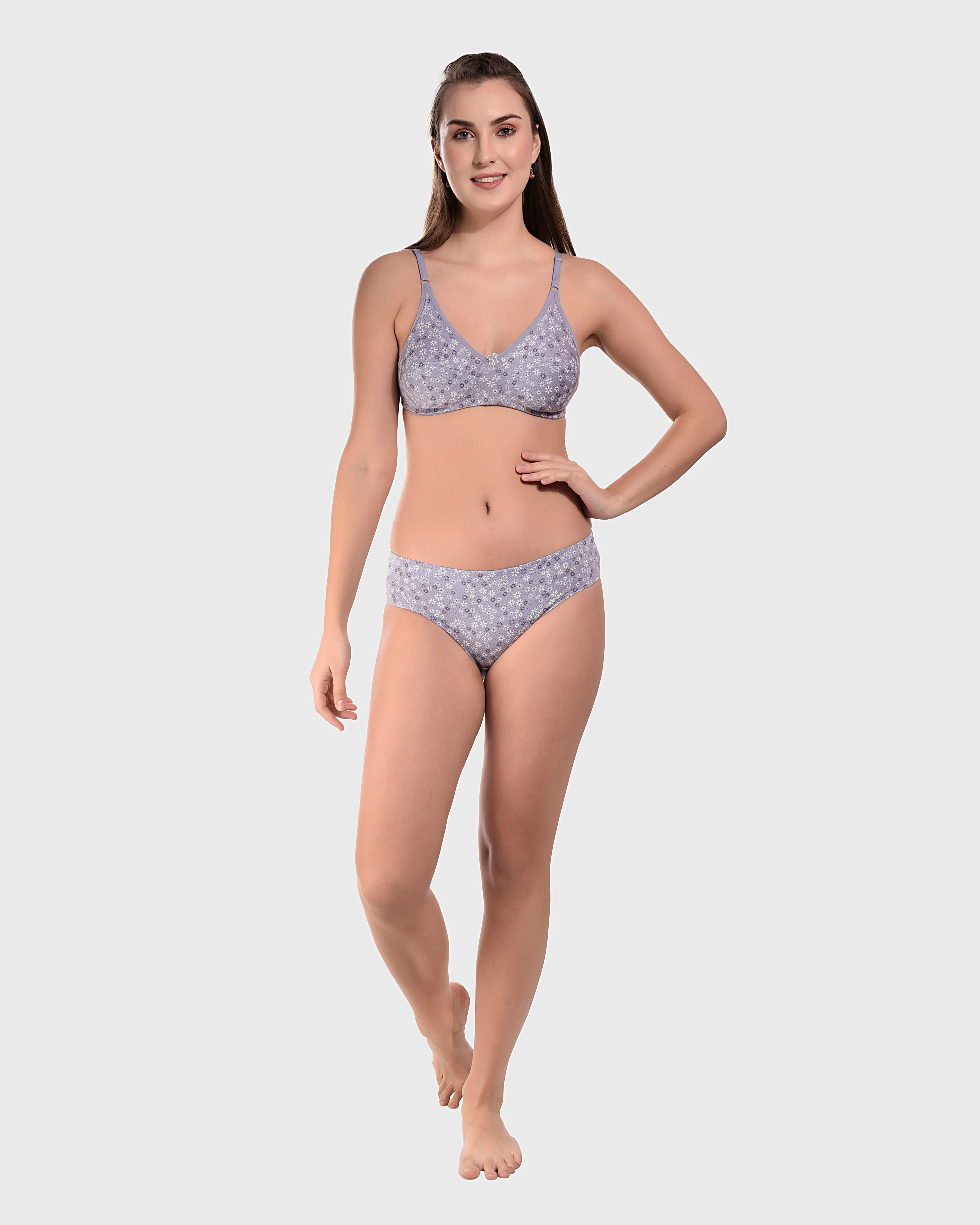Bruchi Club Non-Wired Full Coverage Bra Panty Set - Image 5