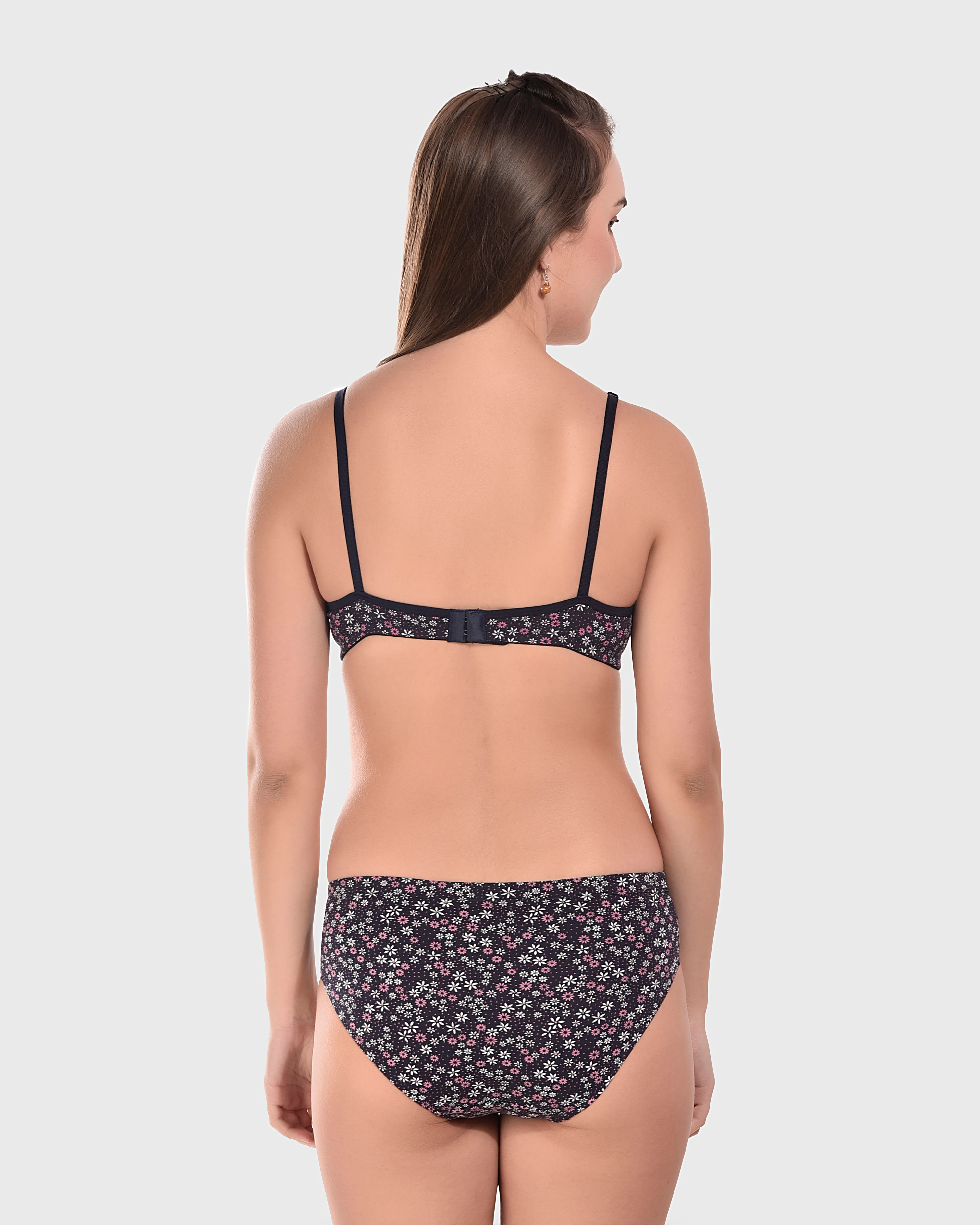 Bruchi Club Non-Wired Full Coverage Everyday Bra Panty Set - Image 3