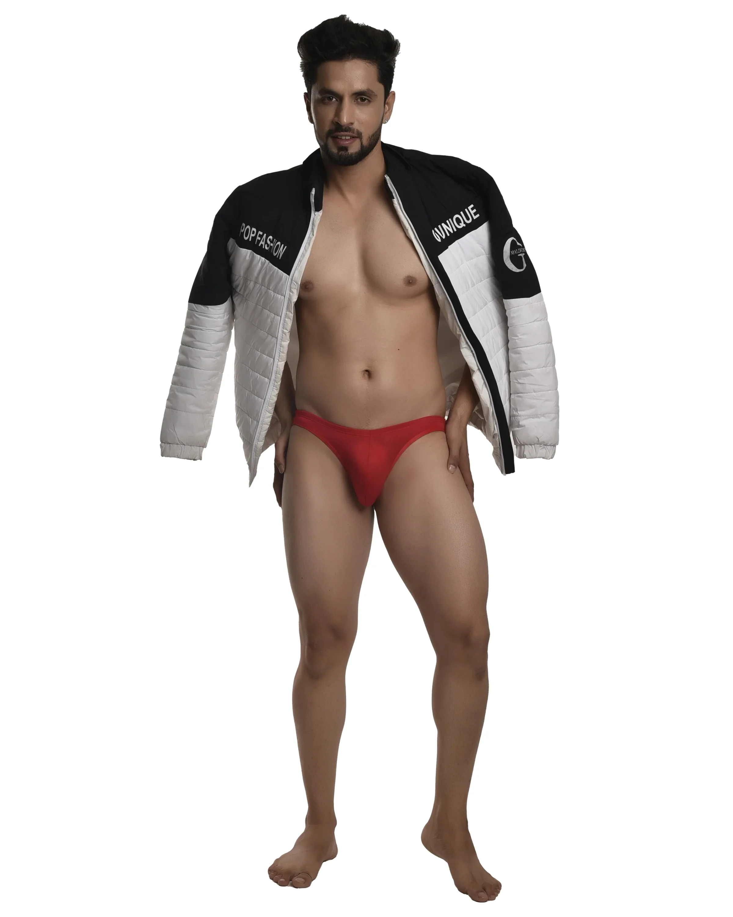 Bruchi Club Red Micro Modal Thong for Men - Image 5