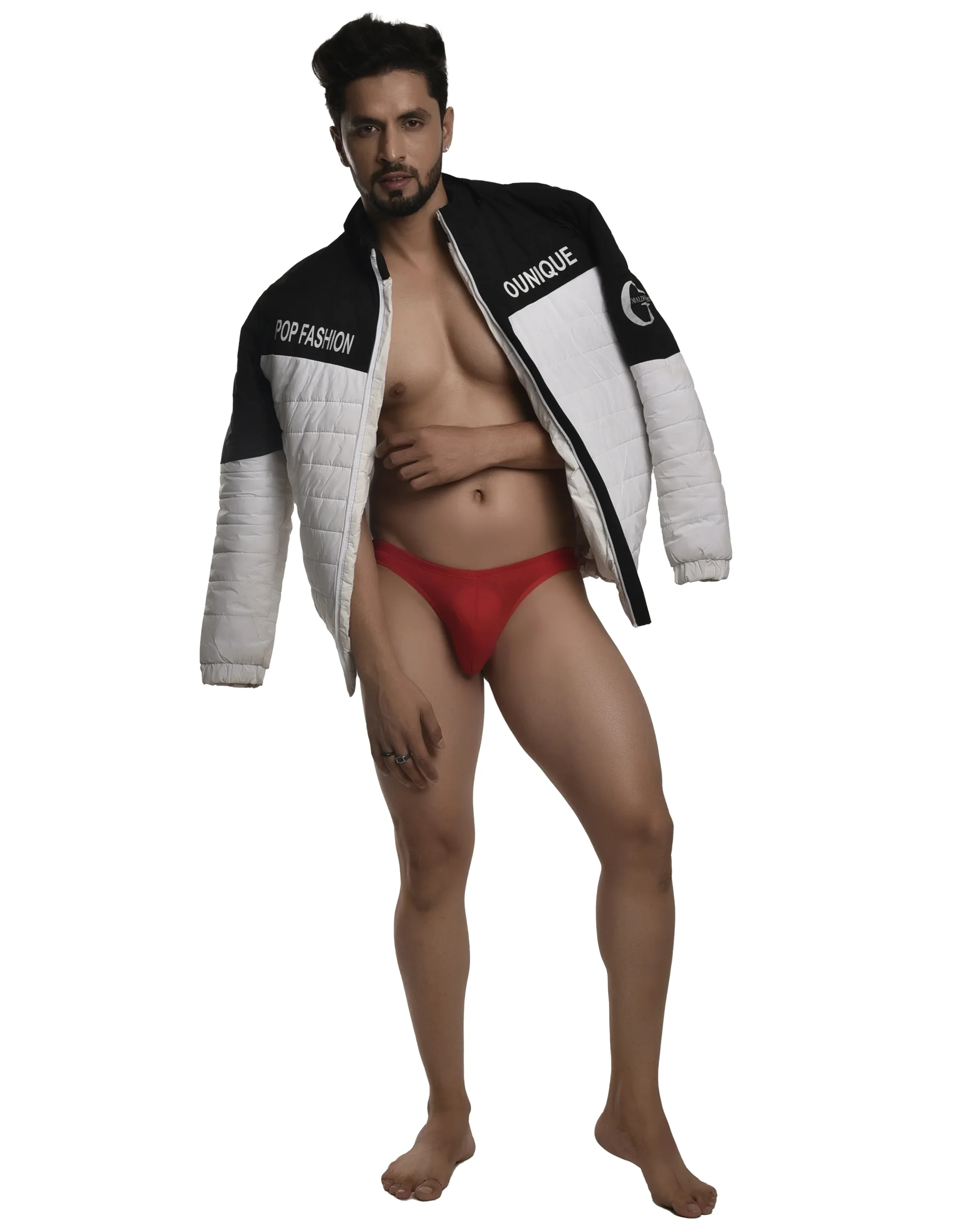 Bruchi Club Red Micro Modal Thong for Men - Image 6