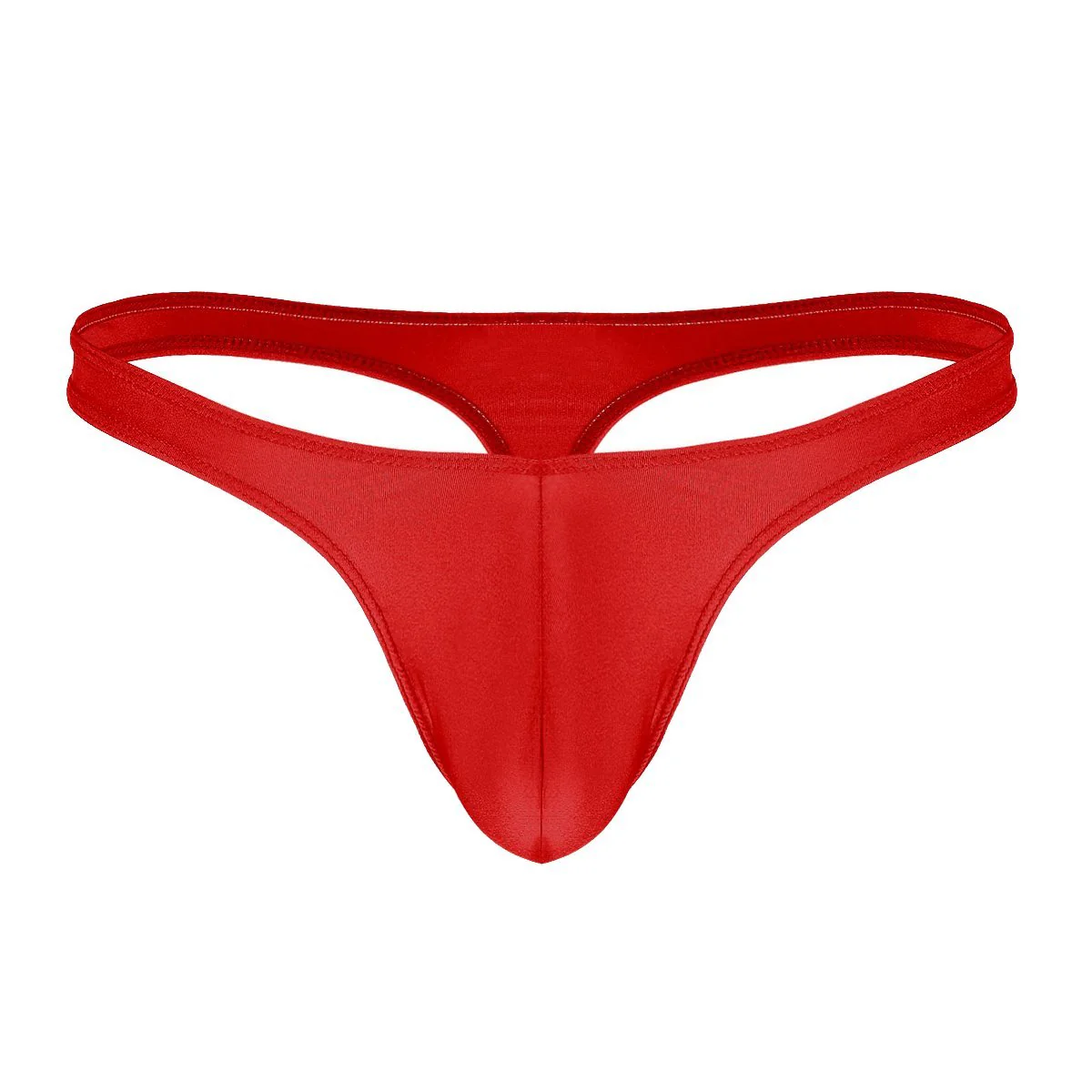 Men’s Comfy Thong Brief in Red – Ultra-Soft