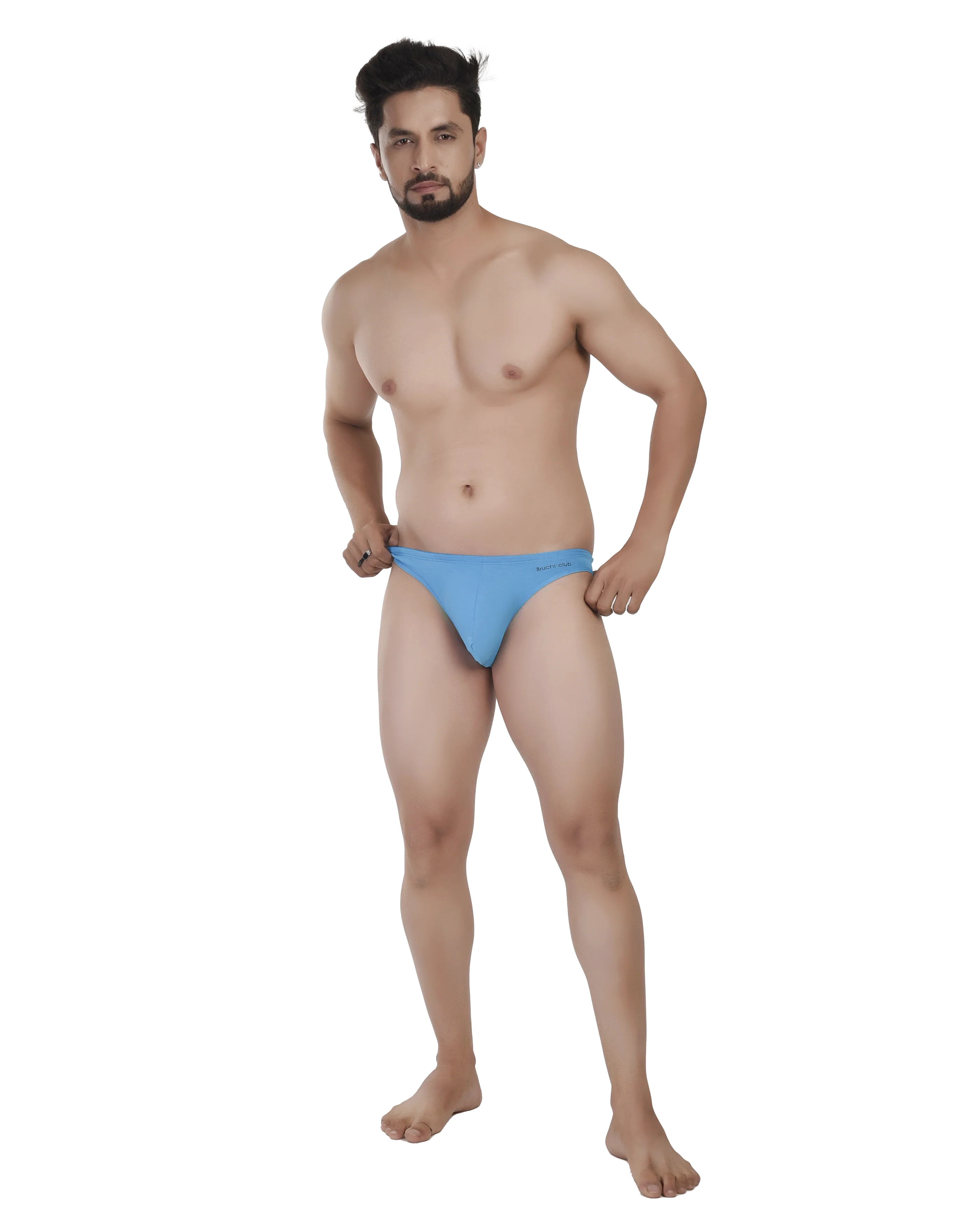 Lasty Blue Men's Bikini Briefs βΉ359 | Low Rise No-Ride-Up - Image 5