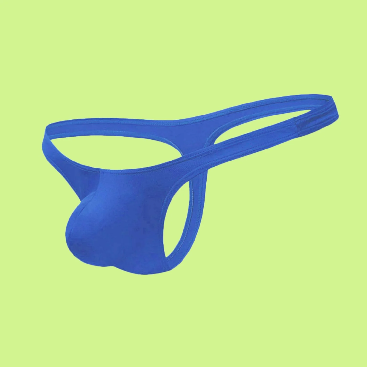 Comfy Micro Modal Men Thong Brief In Blue - Image 2