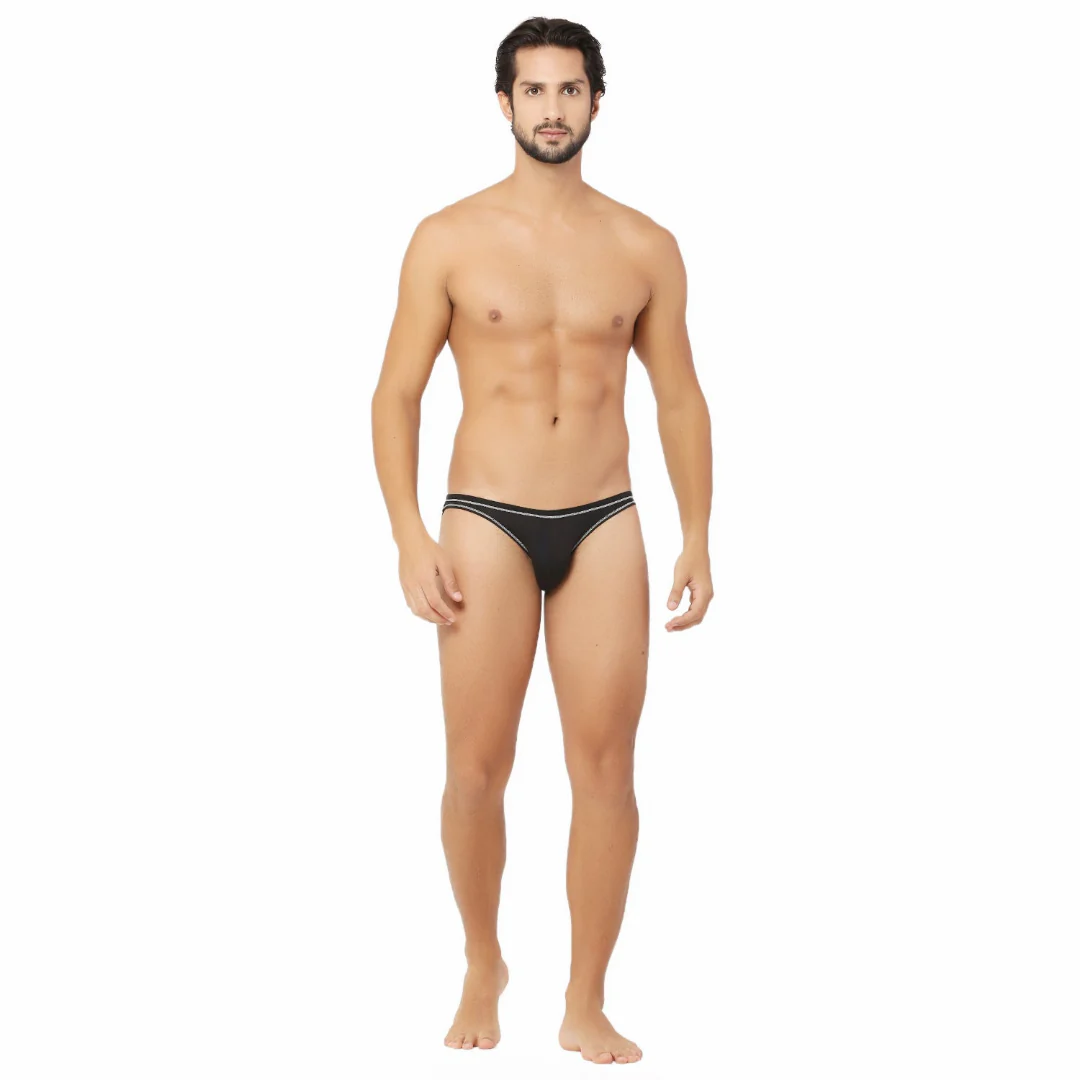 Bruchi Club Men’s Black Undies for Daily Wear – Soft & Breathable Fit - Image 7