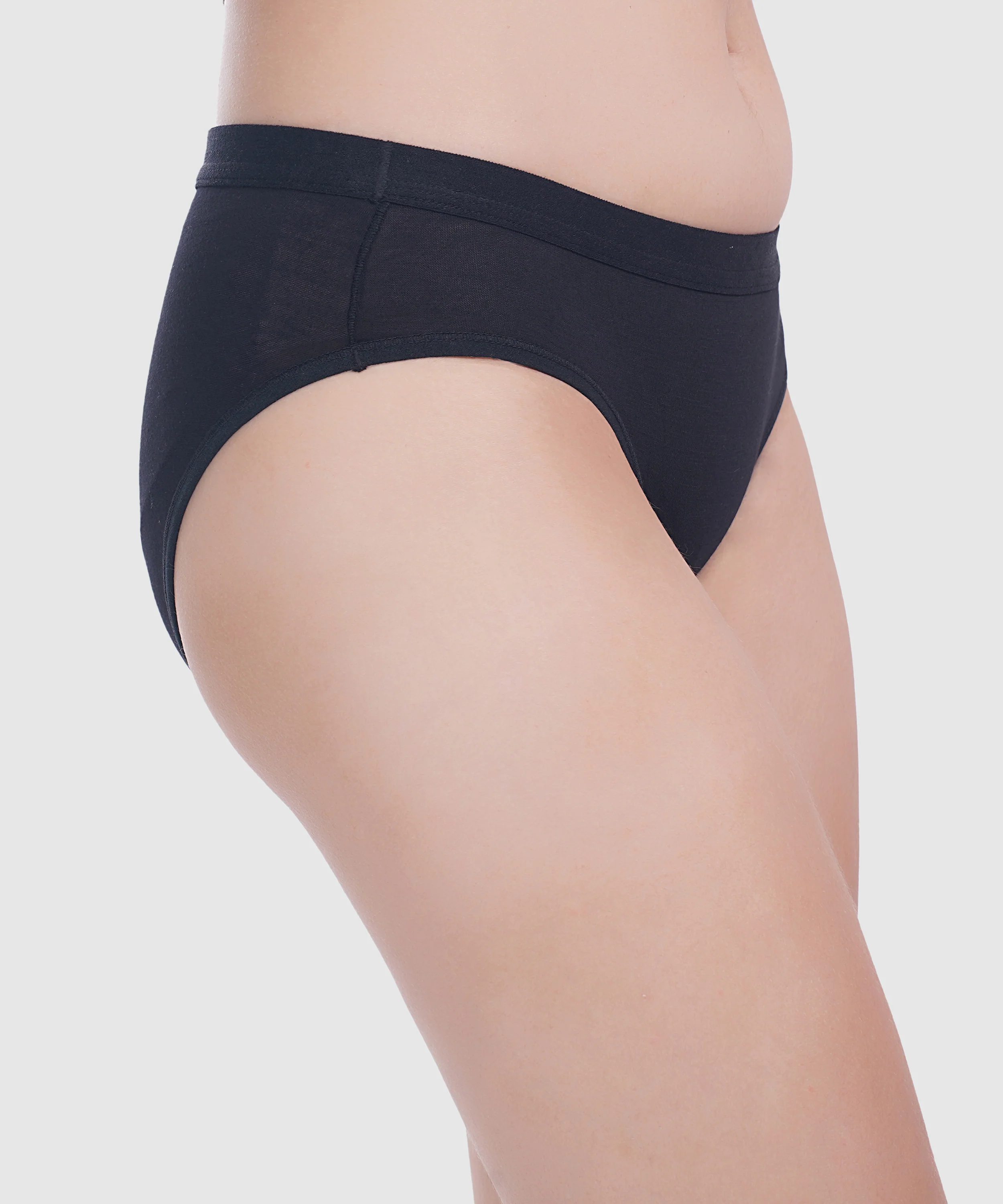 Night Black Micro Modal Panty for women - Image 5