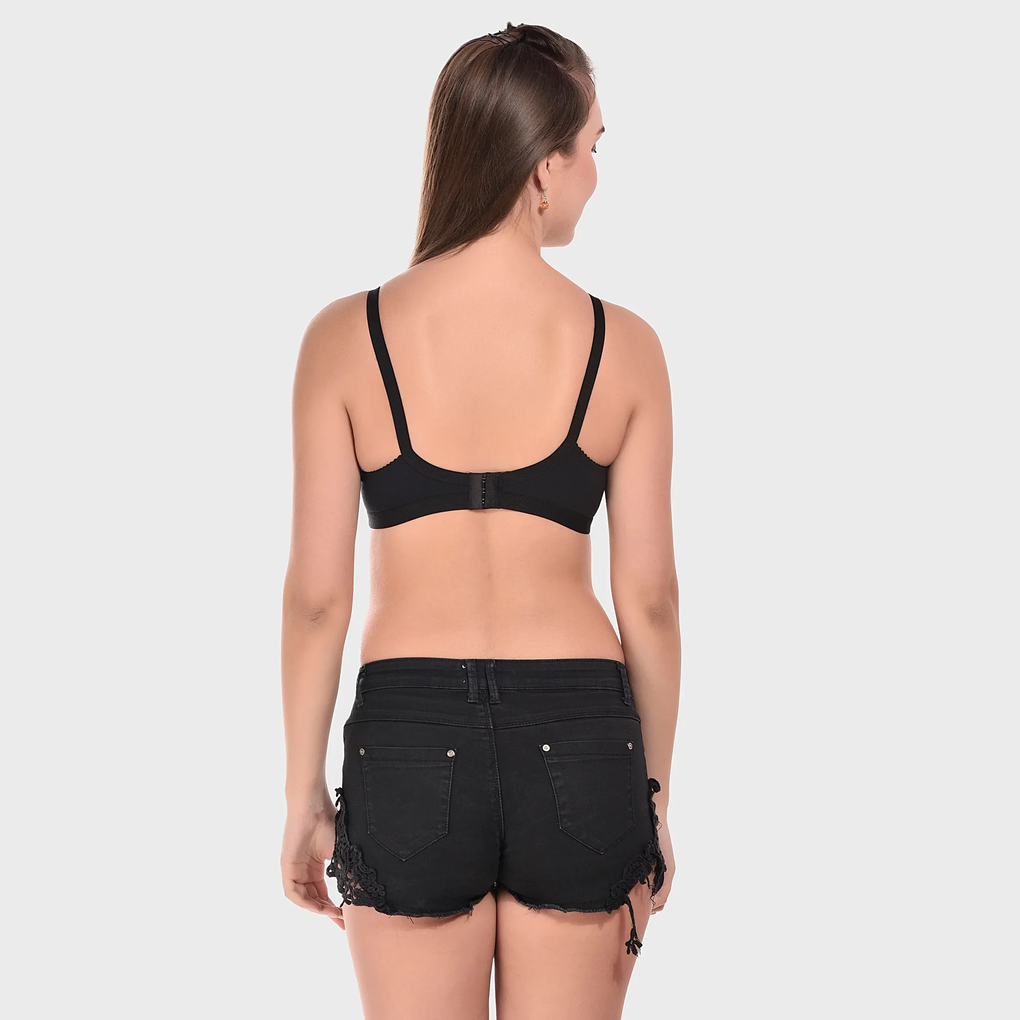 Non-Padded Wirefree Full Coverage Super Contouring M-Frame Full Support Bra - Image 4