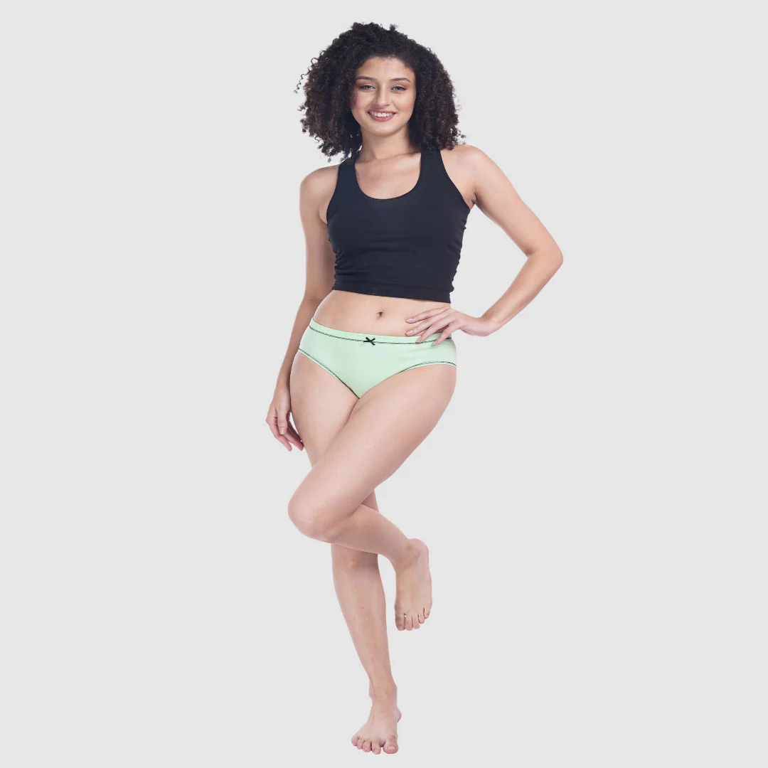 Pack of 2 Women’s Solid Everyday Essentials Cotton Panties - Image 7