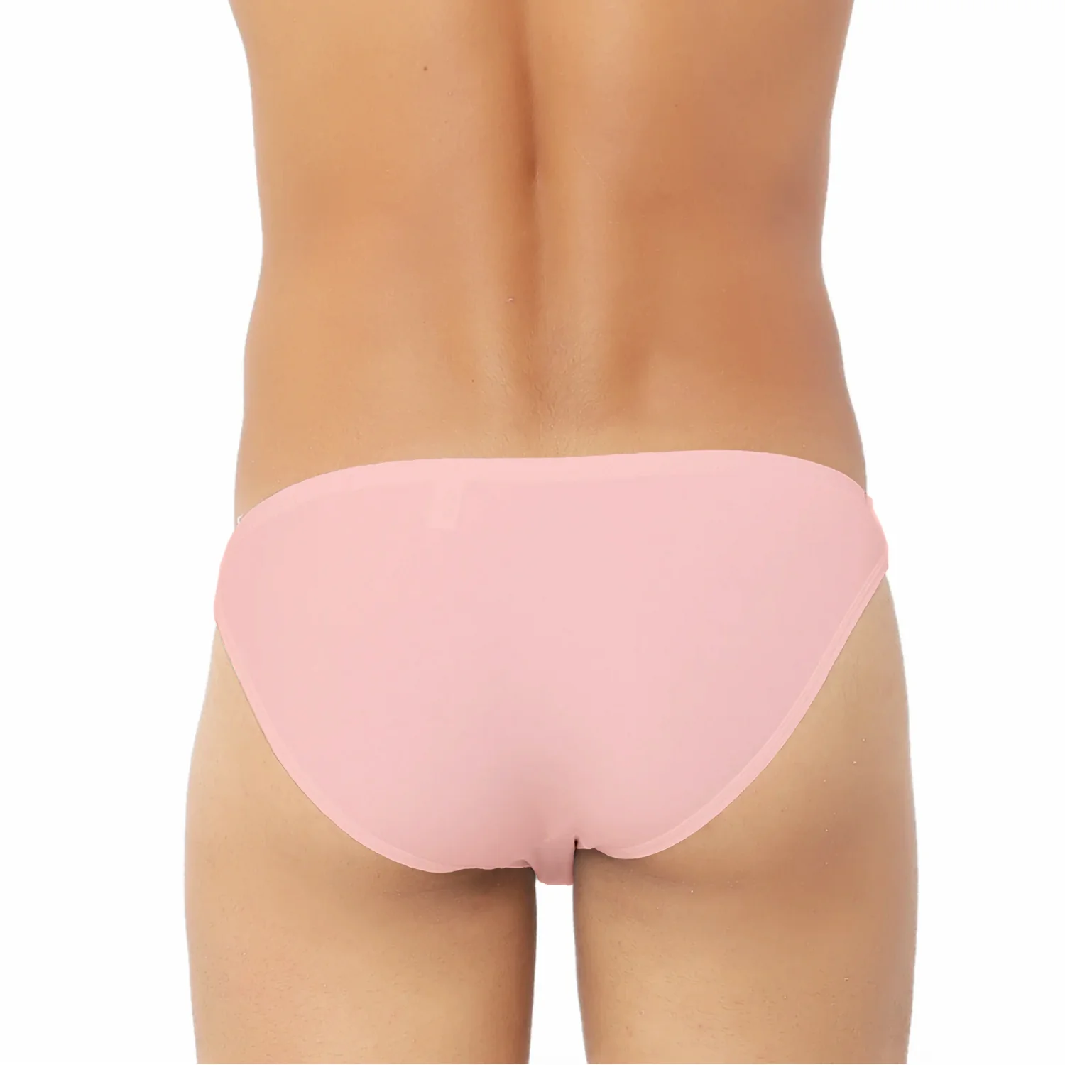 Micro Modal Lusty Pink Bikini Briefs for men - Image 3