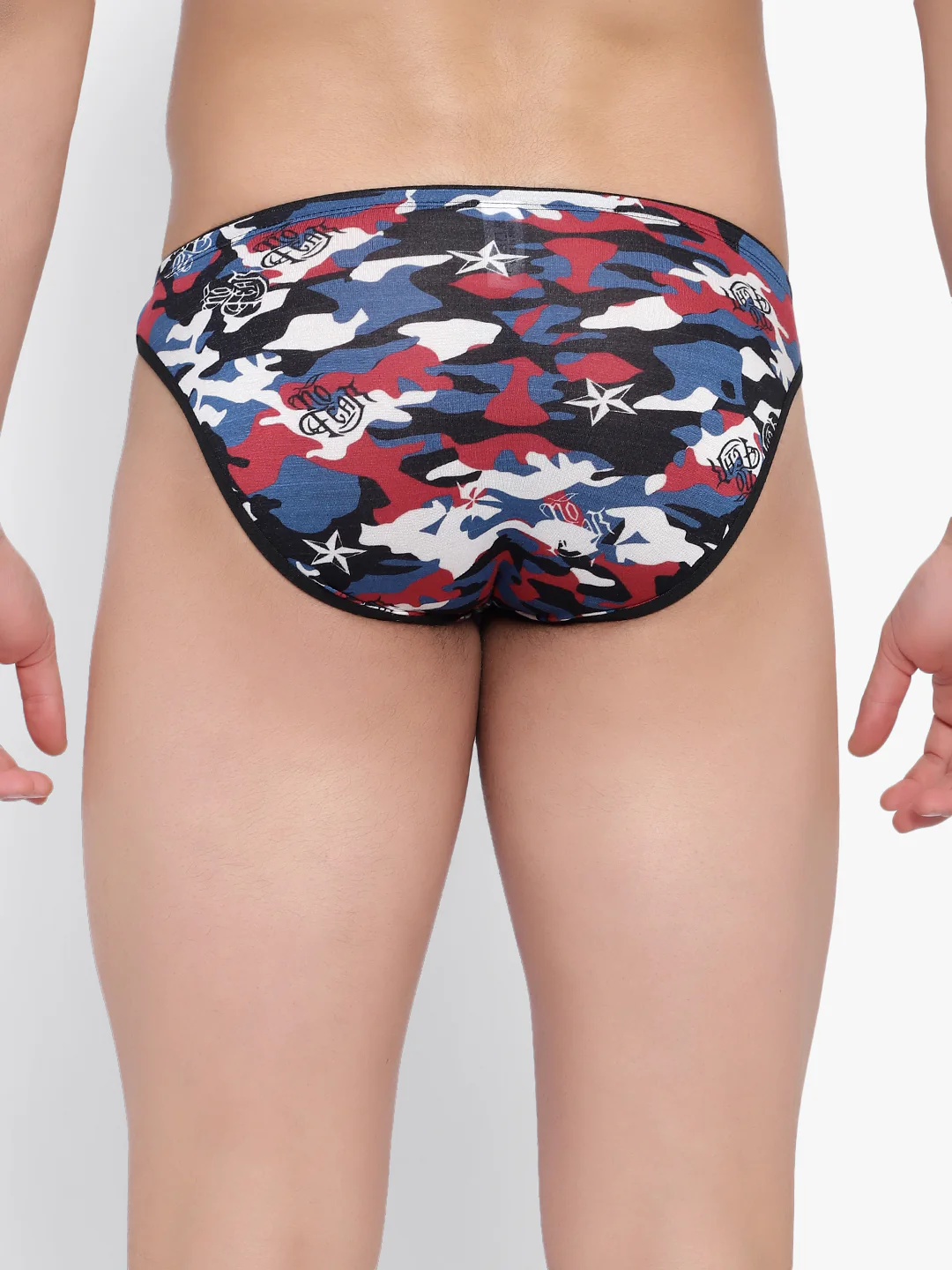 Printed Men Bikini Briefs - No Ride Up - Image 3