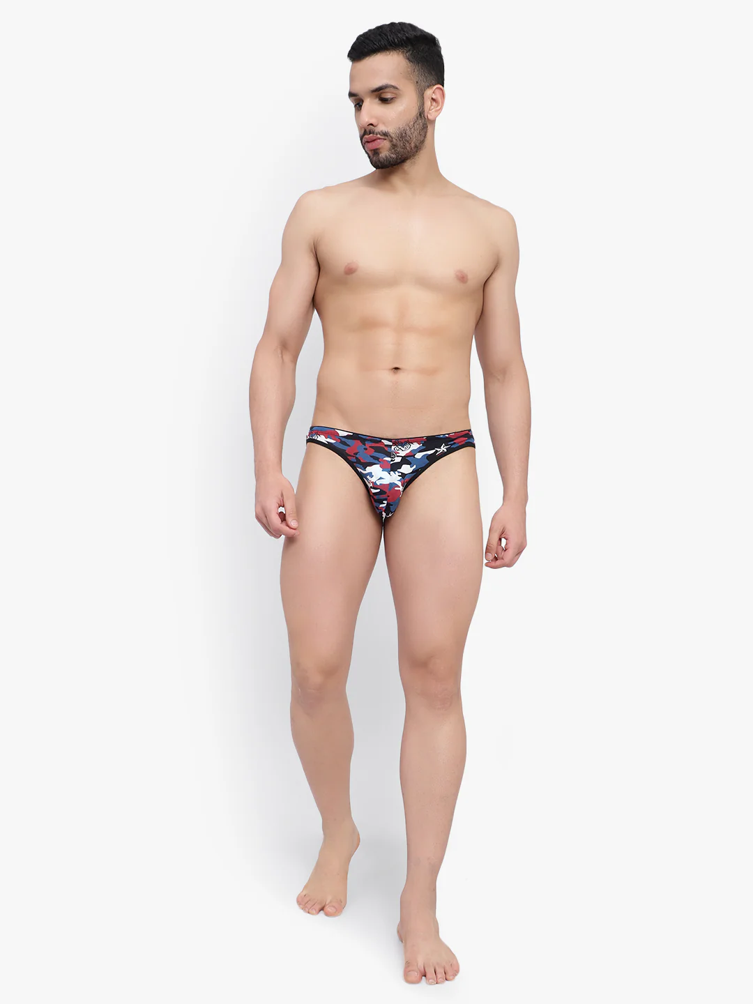 Printed Men Bikini Briefs - No Ride Up - Image 5