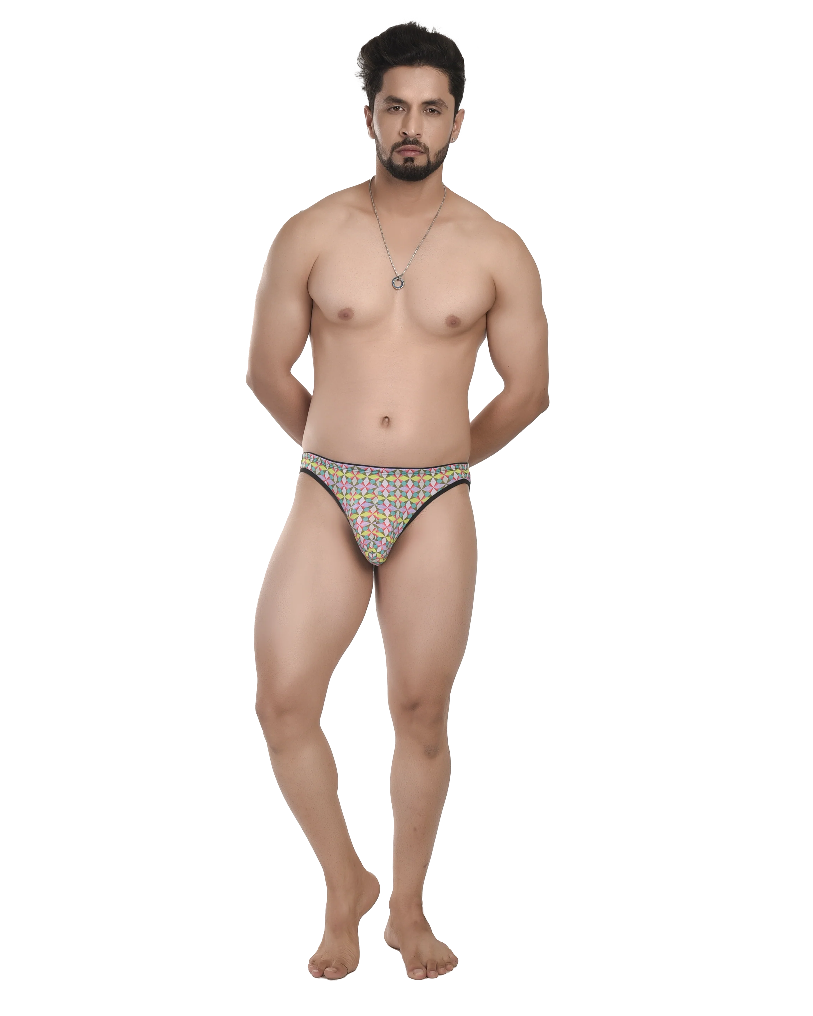 Printed Men Bikini Briefs - No Ride up Comfort - Image 5