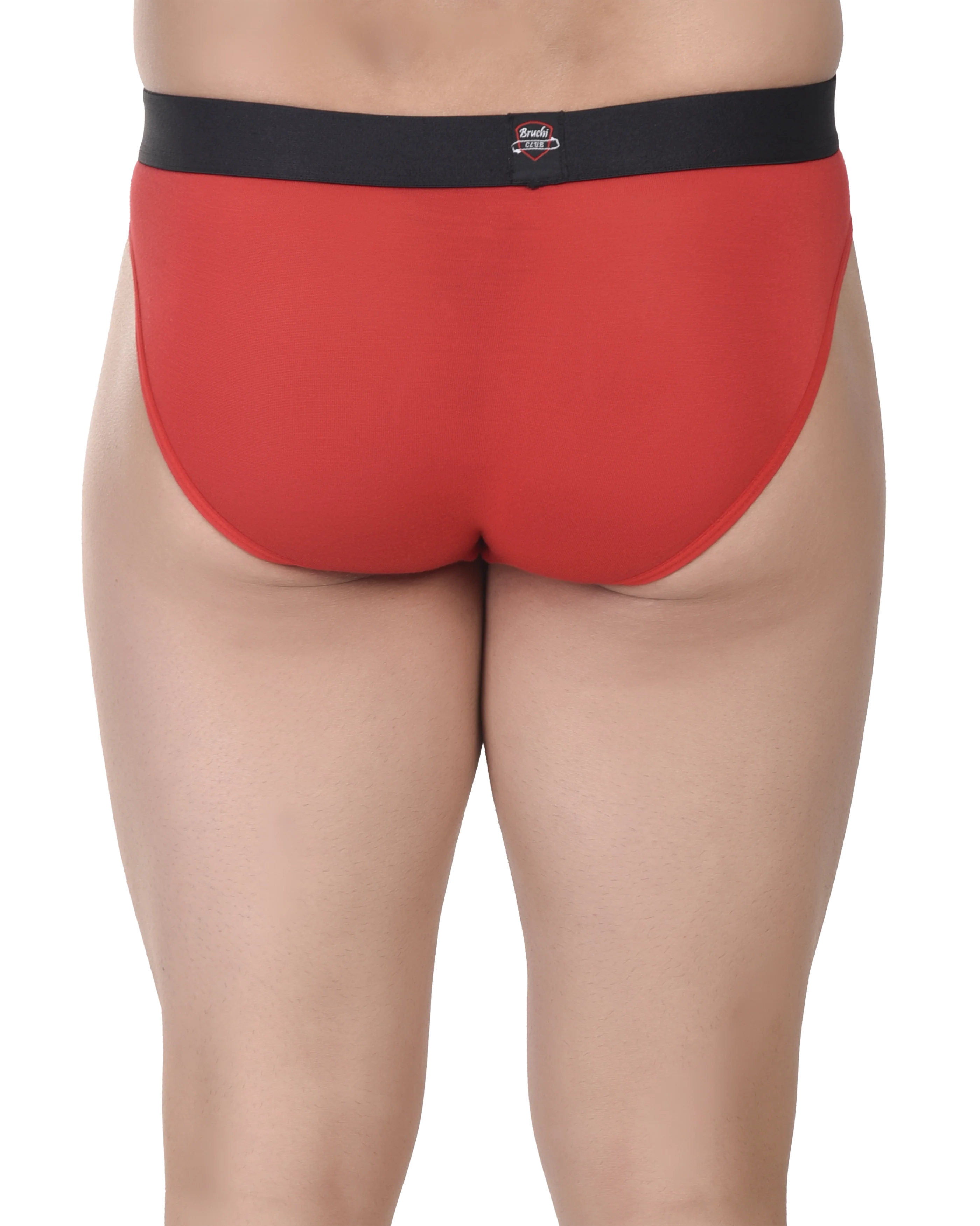 Red Comfortable Mens Briefs - No Ride up - Image 2