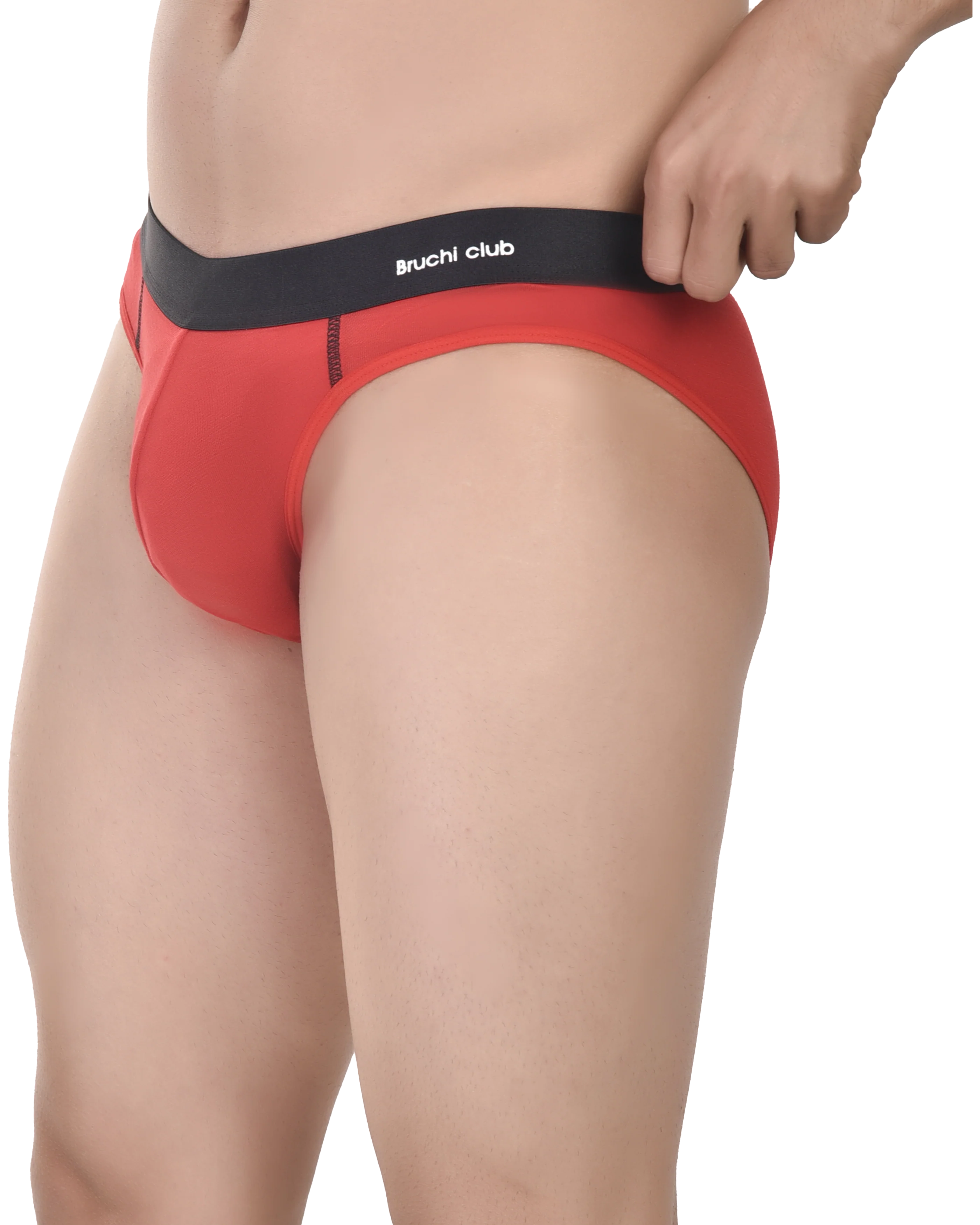 Red Comfortable Mens Briefs - No Ride up - Image 6