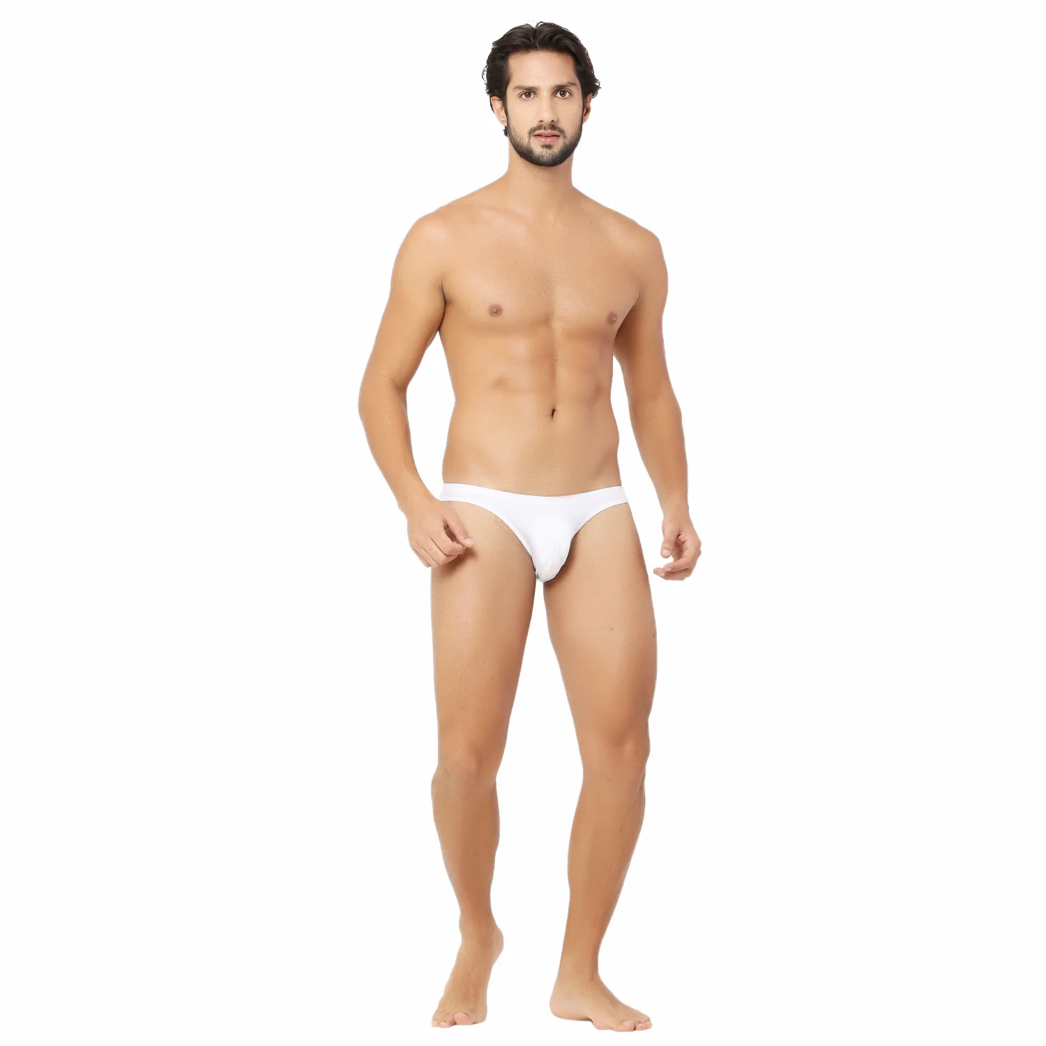 White Ultra Soft Bikini Briefs for Men – Micro Modal Comfort Fit - Image 5